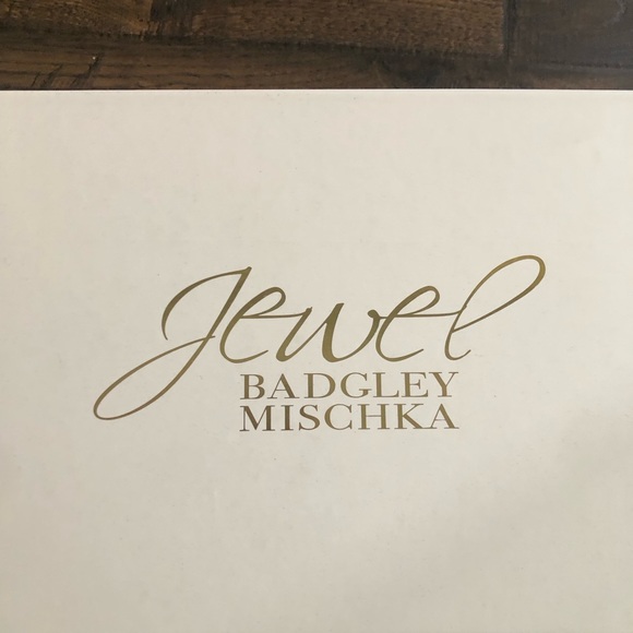 Jewel Badgley Mischka Zuri Evening White Lace Women’s 9.5 Pumps - Picture 6 of 6